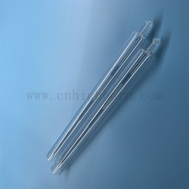 Теплостойкость индивидуальная прозрачная плавленая кремничная стеклянная трубка