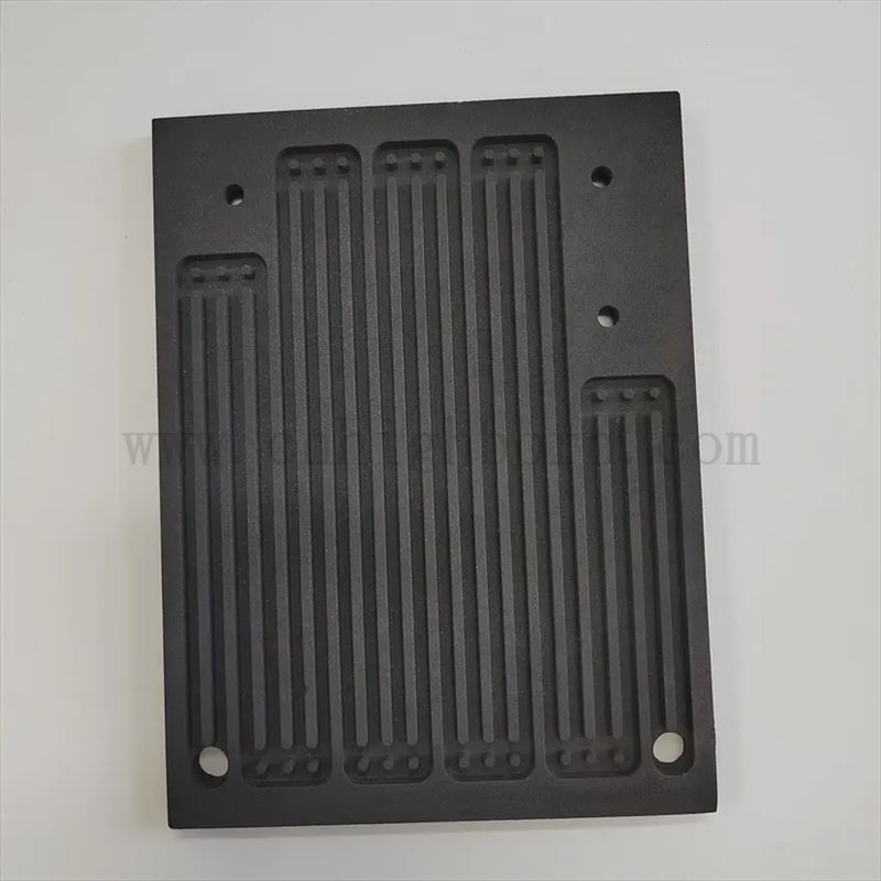 Индивидуальная RBSIC/SISIC SPEEPED SICLICEN CERBIDE CERAMIC BIPOLAR PLATE SIC SIC SIC