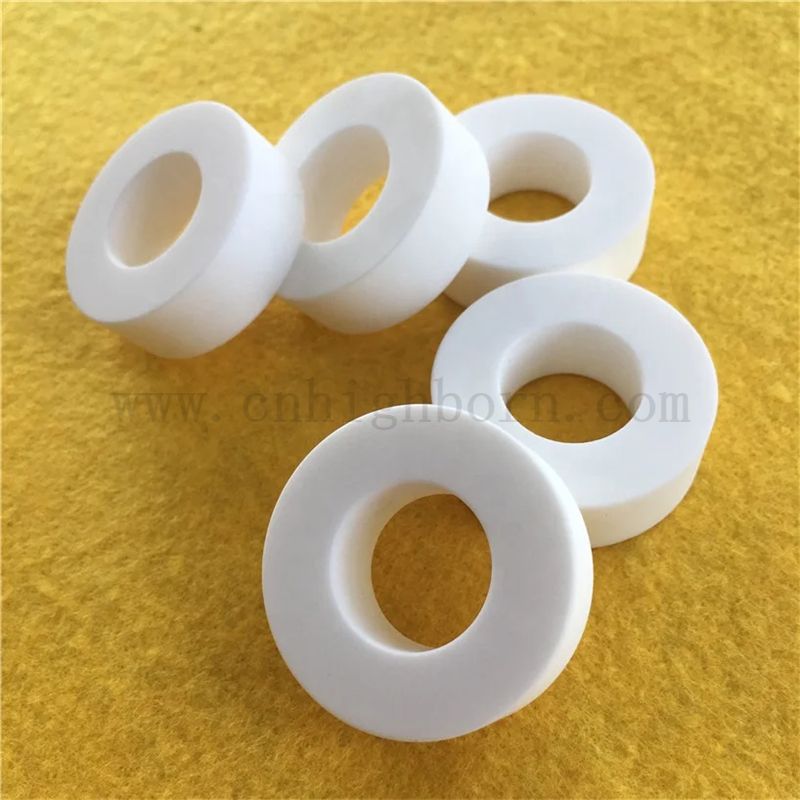 Нет обработанного пористого стеклянного керамического изолятора диска Macor Ceramic Ring