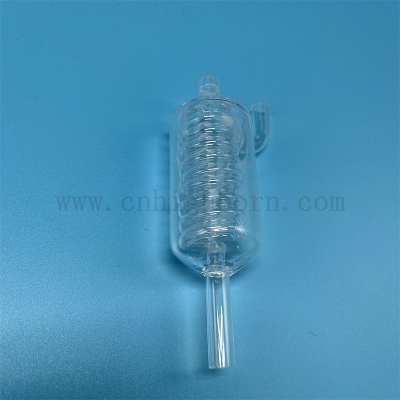 Настройка высокая температурная сопротивление прозрачная кварцевая стеклянная трубка прозрачная плавленое стекло из кремнезема