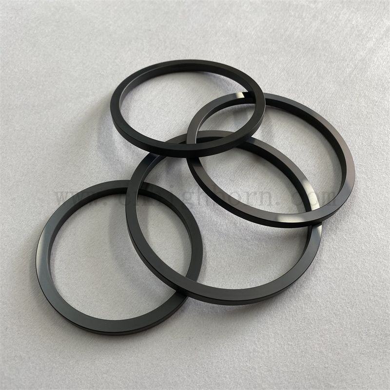  Индивидуальная износостойчивость кремниевое карбид -герметичное кольцо SIC Ceramic Ceramic