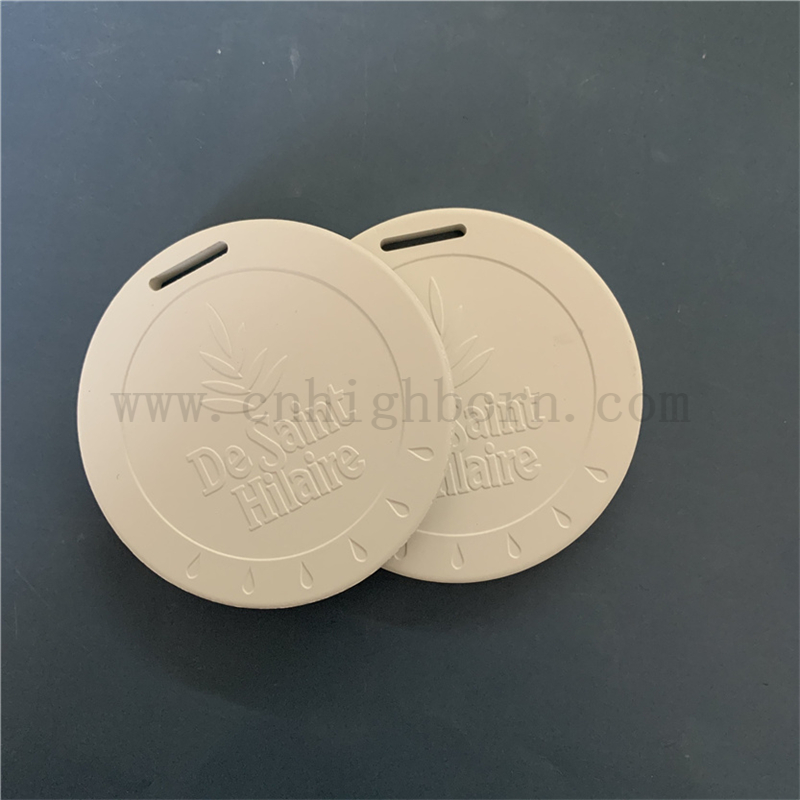 Двойной боковой логотип подвеса ароматизированная керамическая эфирная диффузор каменного аромата аромата аромата