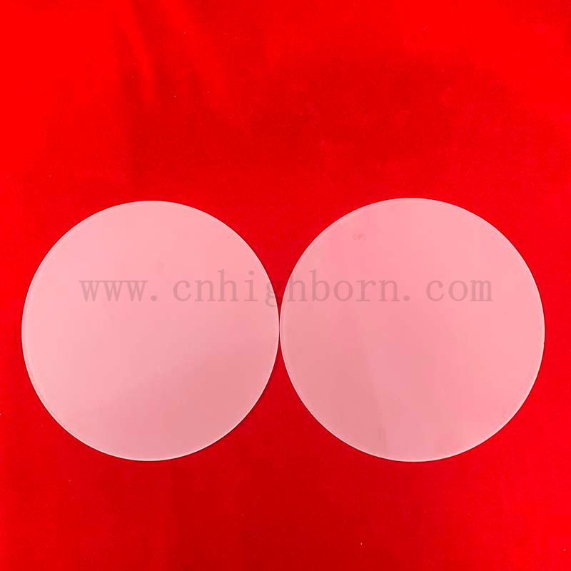 Стеклянная кварцевая пластина с плавленостью из слитого кремнезема