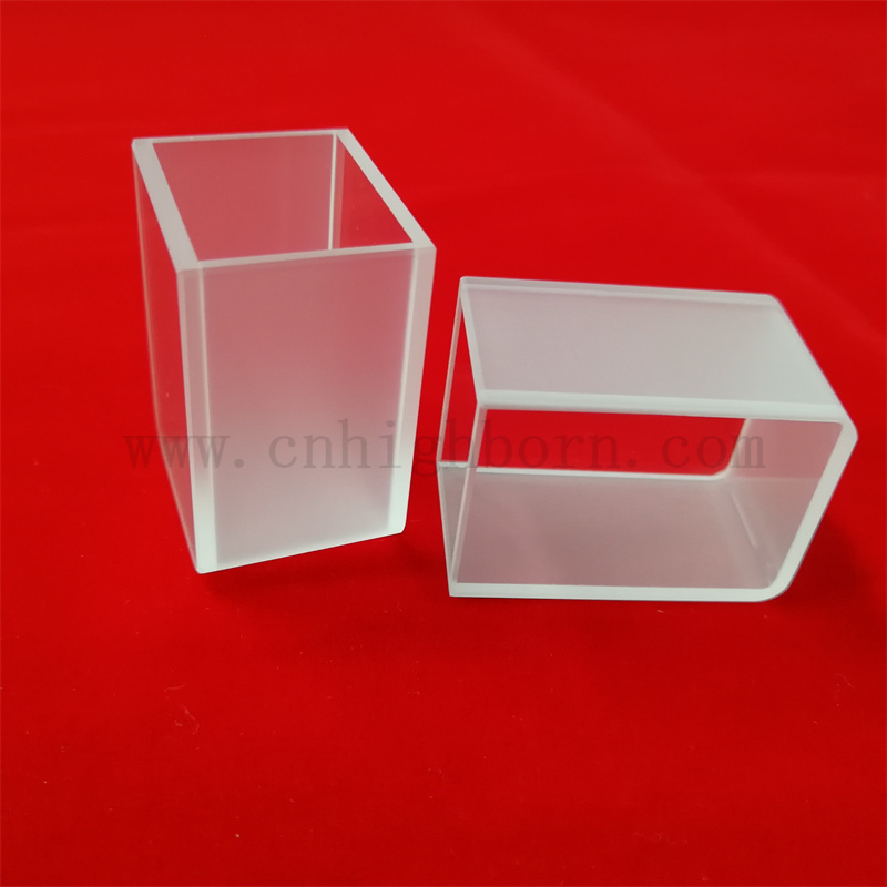 Лабораторная проточная ячейка УФ -оптическая стеклянная кювета для продажи спектрофотометр Кварцевая проточная ячейка