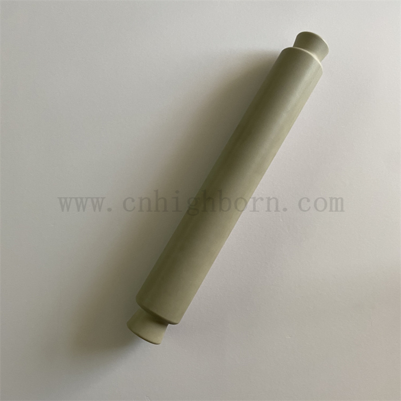 Алюминиевый нитрид Аль -изоляционная керамическая трубка для электронного устройства