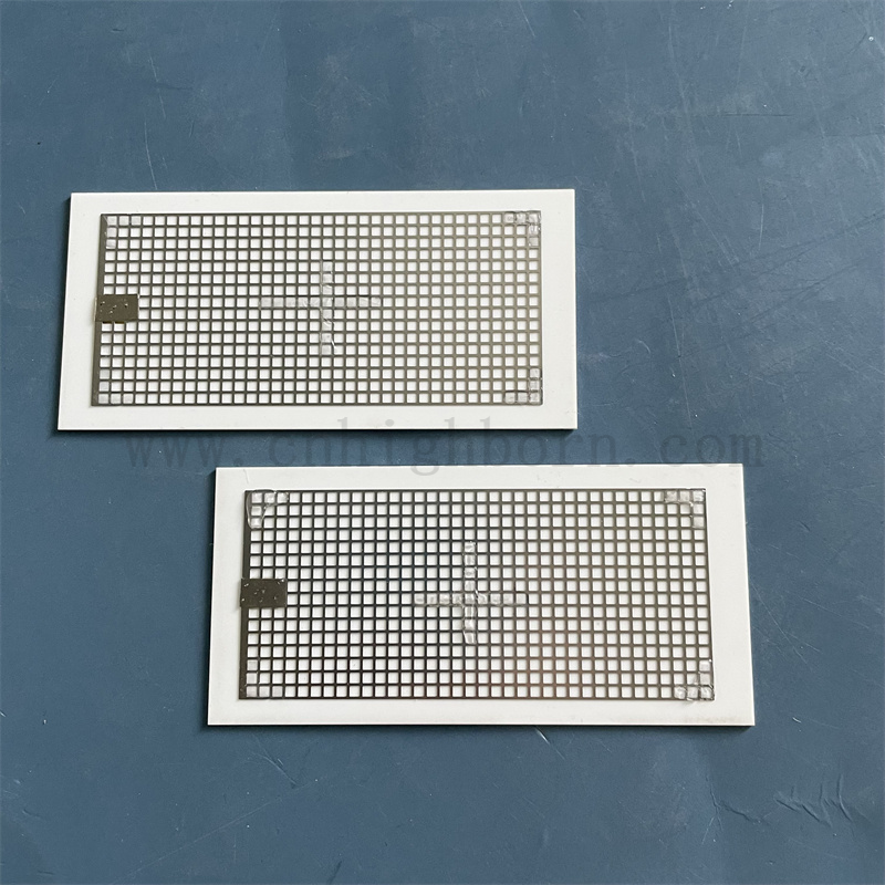 5 г/ч керамическая озоновая пластина с изгибом из нержавеющей стали для генератора озона в очистителях воздуха