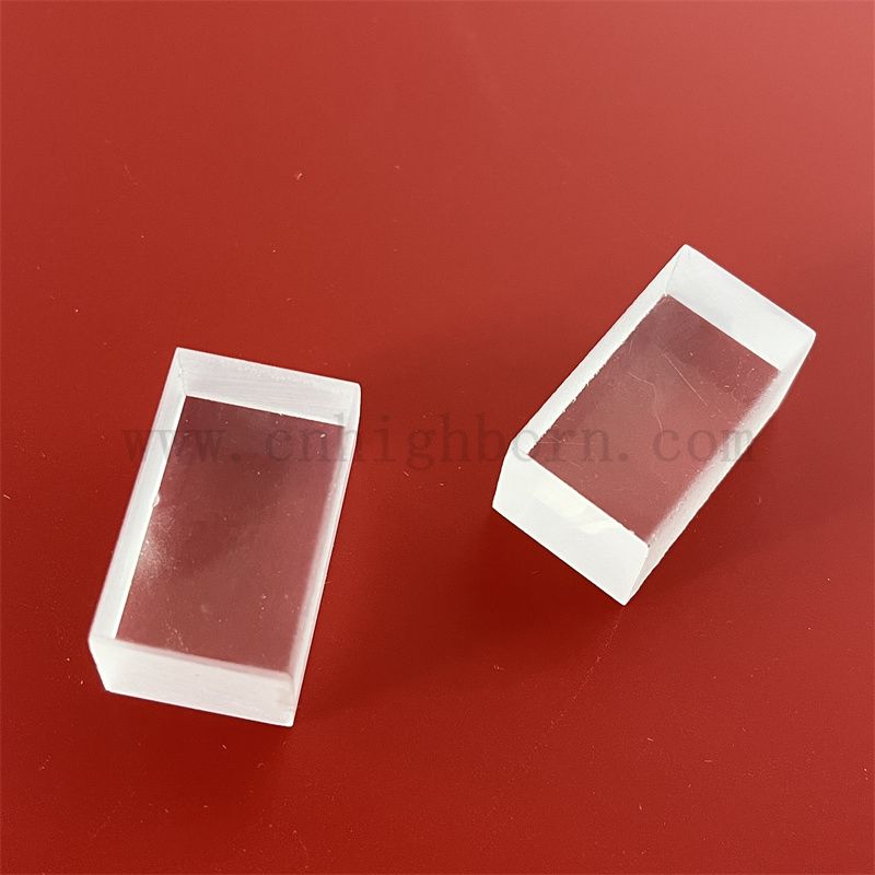 Пользовательские две стороны морозный прямоугольный кварцевый стеклянный стеклянный пластин