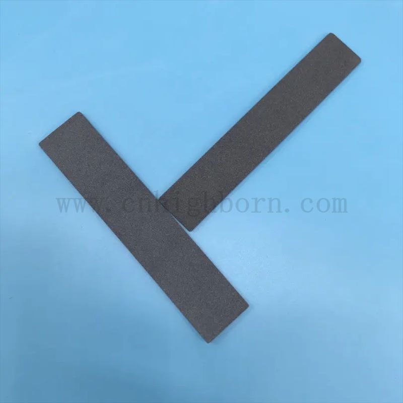 Индивидуальный пористый кремниевый карбид жидкий фильтрование полоска газа разделение отходов керамическое лист SIC SIC SIC Ceramic