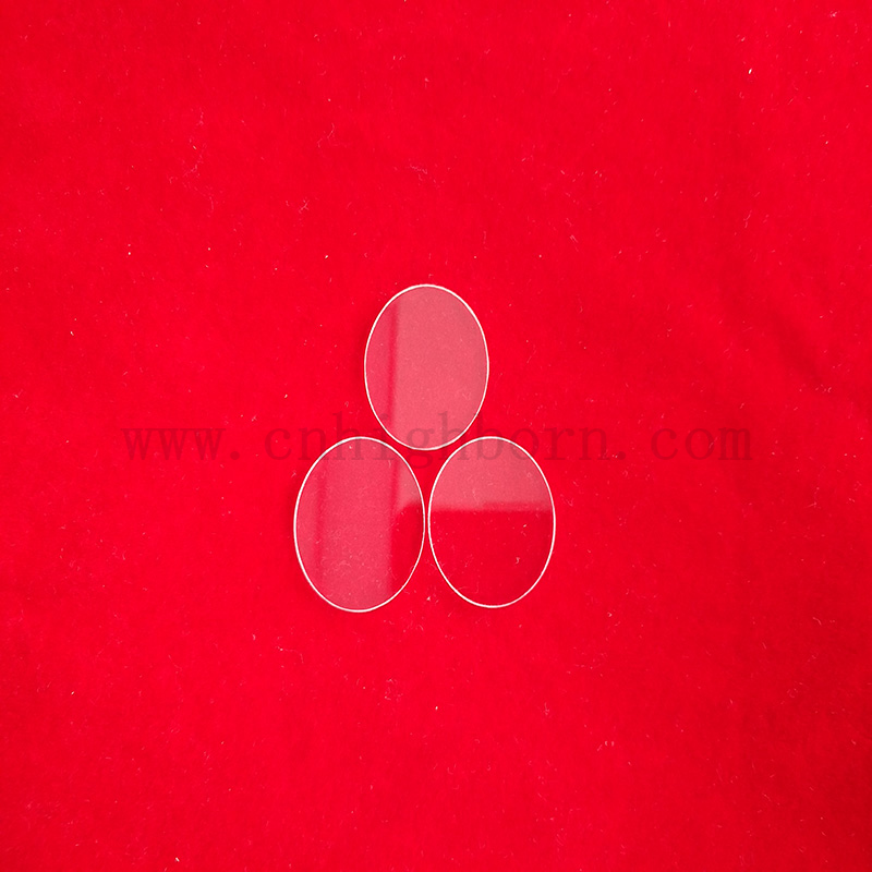 Прозрачная uvb маленькое расплавленное кремнетическое окно Кварцевая стеклянная пластина