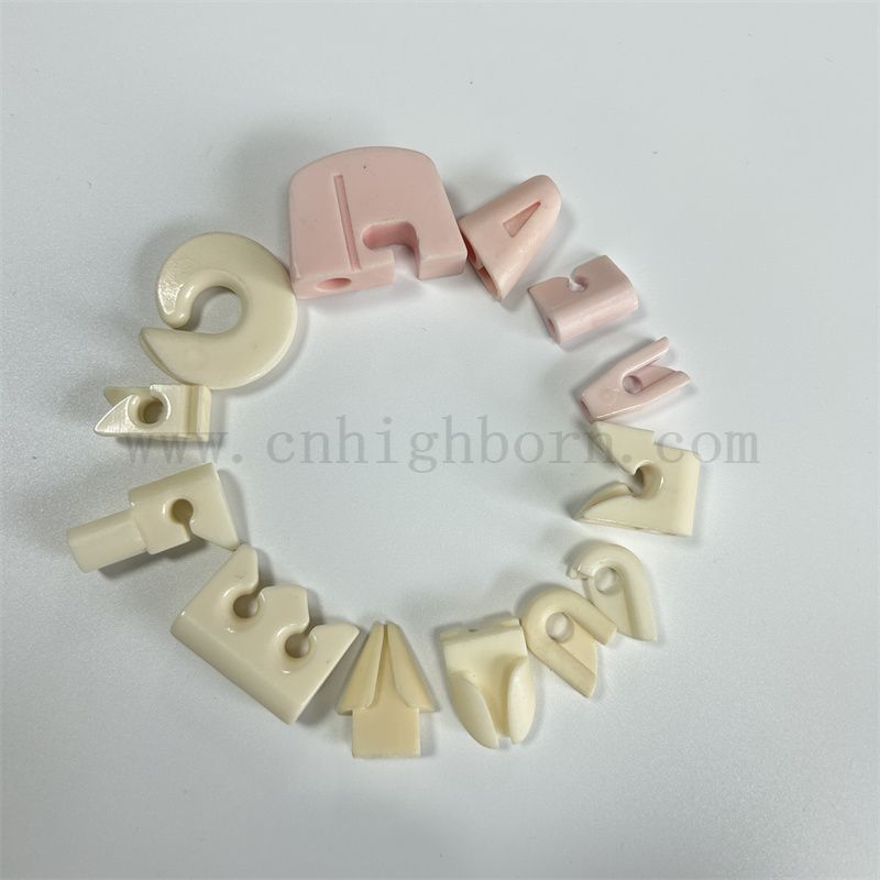 Индивидуальная 99,5% Al2O3 Керамическое керамическое глиноземное керамическое руководство