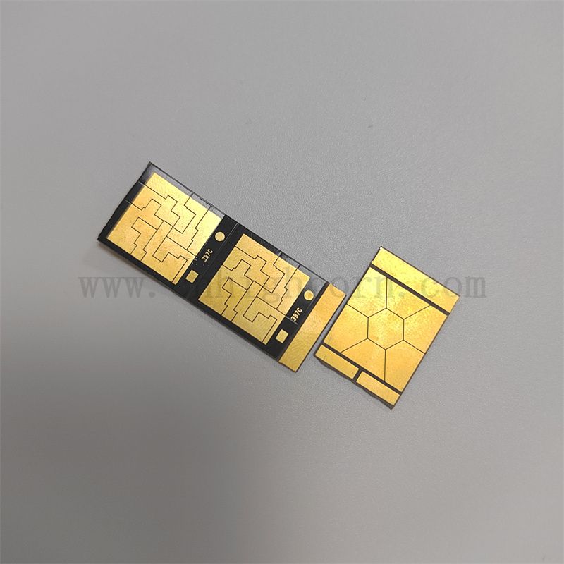 Индивидуальная алюмиция AL2O3 DBC DPC AMB Metallized Ceramic Substrate для электронного компонента