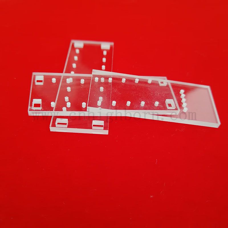 УФ -оптическое плавленое кремничное стекло, стекло, отверстие