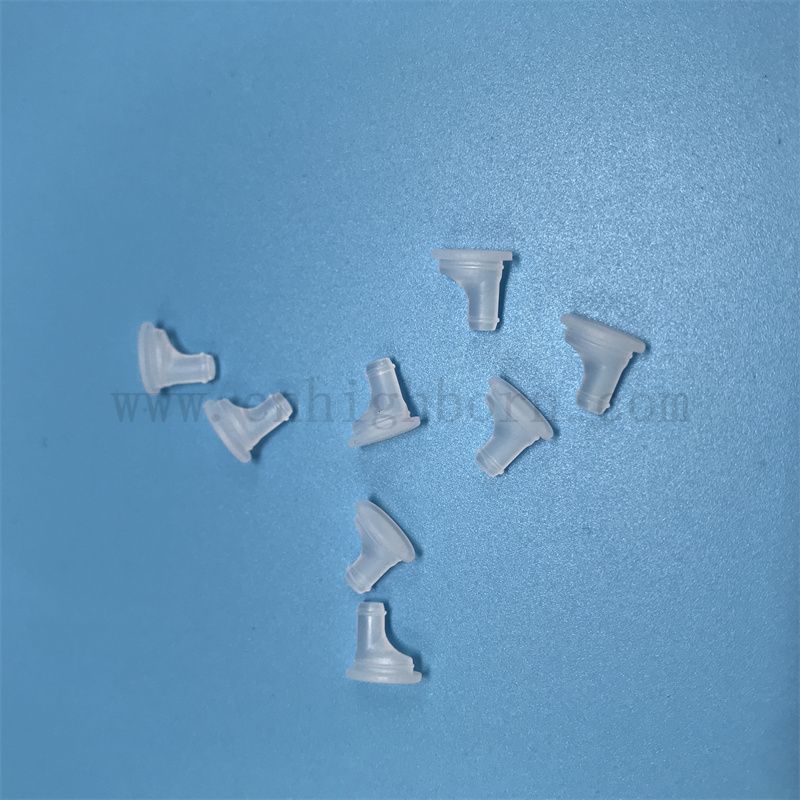 Прозрачная силиконовая резиновая штекер 