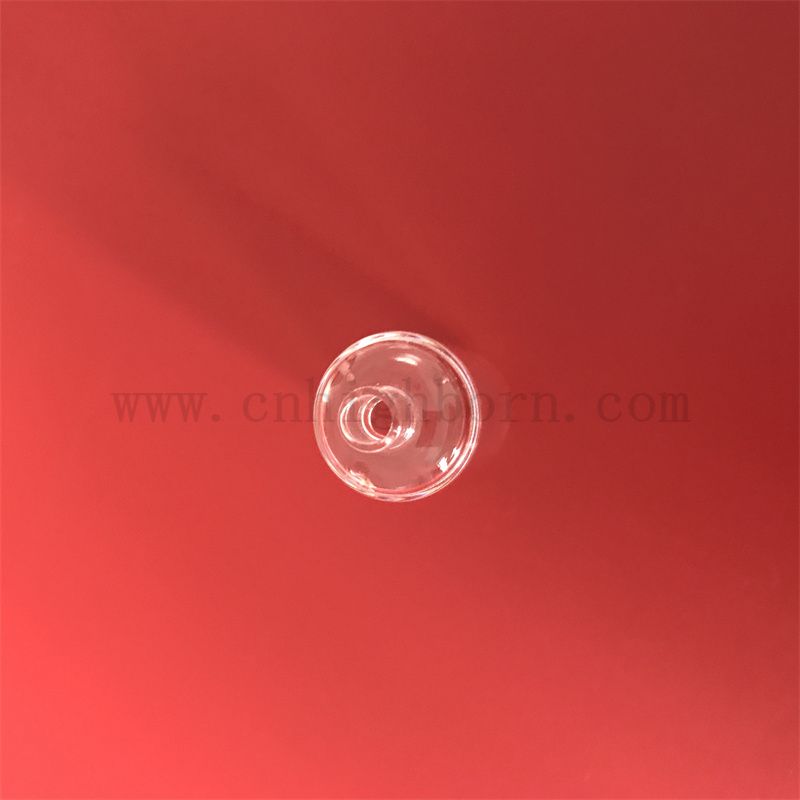 Высокая температурная устойчивость глубокой процесс прозрачная кварцевая стеклянная трубка