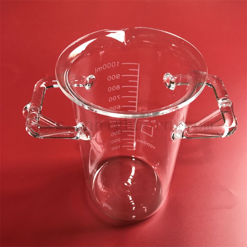 Теплостойкость настраиваемого плавного стакана с помощью Quartz Test с ручками с ручками