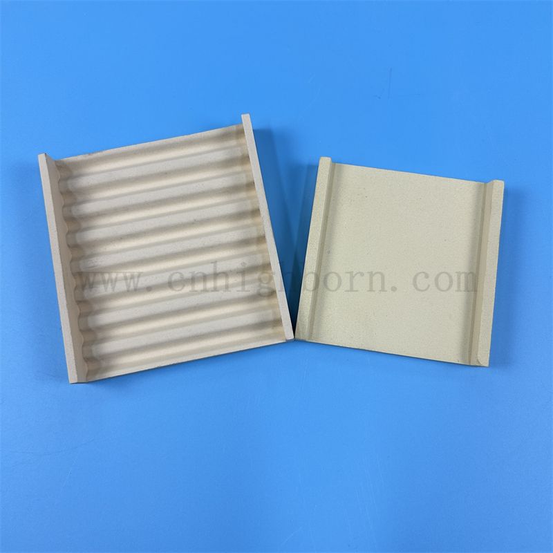 Стабилизированный кальций оксид циркония Zro2 Циркония керамические плоские листы для печи для печи