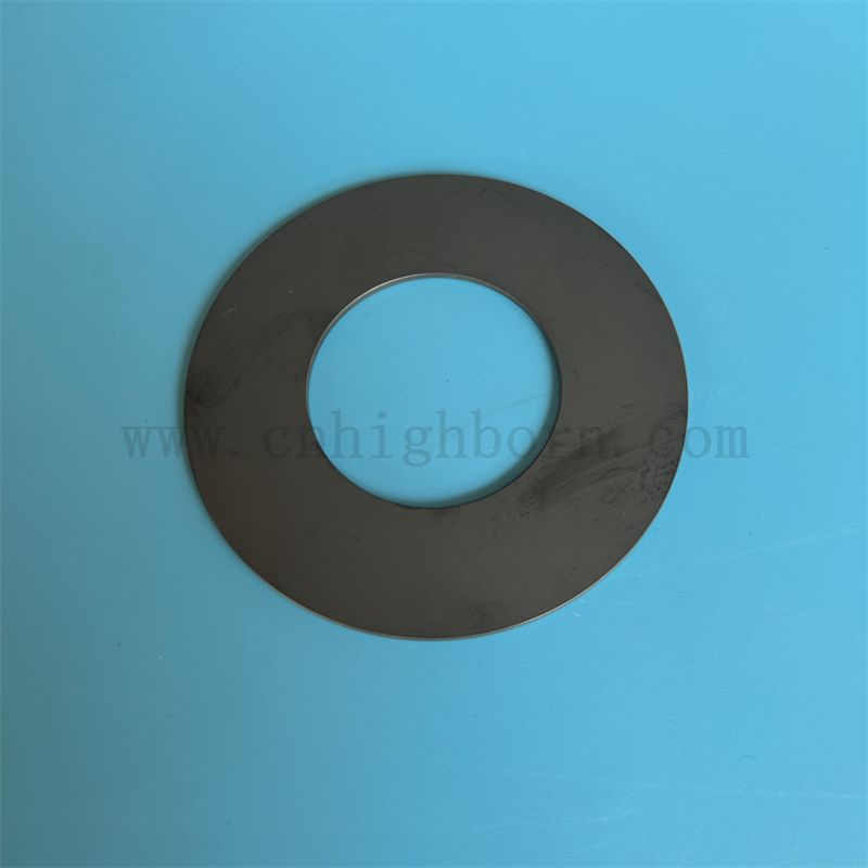 Изолятор черный кремниевый керамический кольцо с устойчивой к износостойкой пластин 