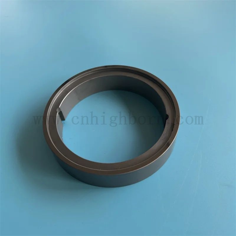 Изолятор кремниевого керамического керамического кольца с кремниевым кустарником топляет черное керамическое кольцо