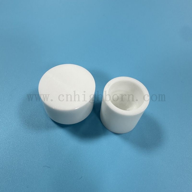 3 моль иттрия стабилизировал Zro2 Ceramic Malling Crucible Циркониевый горшок с хорошей полированной поверхностью