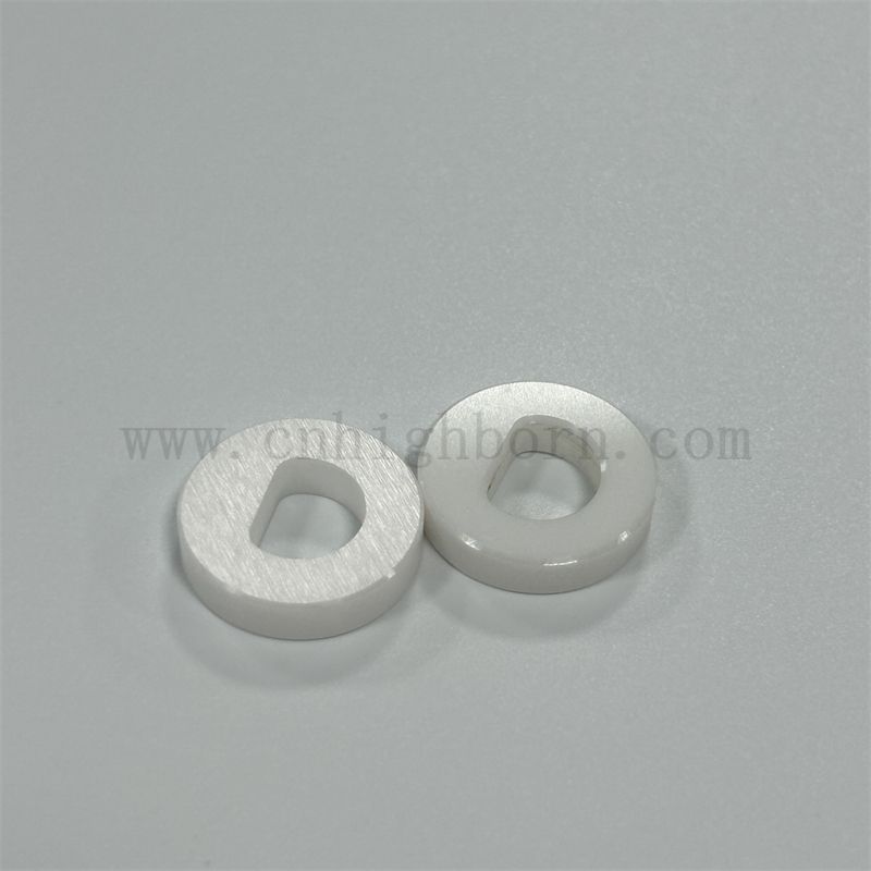 Поверхностное зеркало Полировка циркония кольцо изолятор белая керамическая пластина Zro2