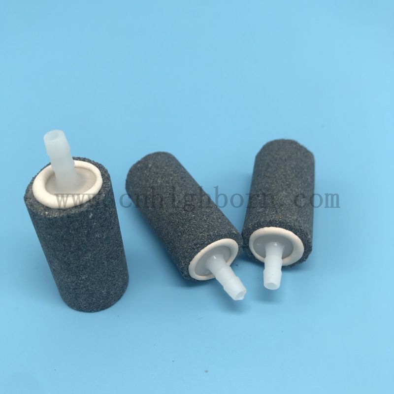 Цилиндрический воздушный пузырь камень аквариум аквариум аквариум аквариум аэратор аэратор насоса гидропоника кислород 