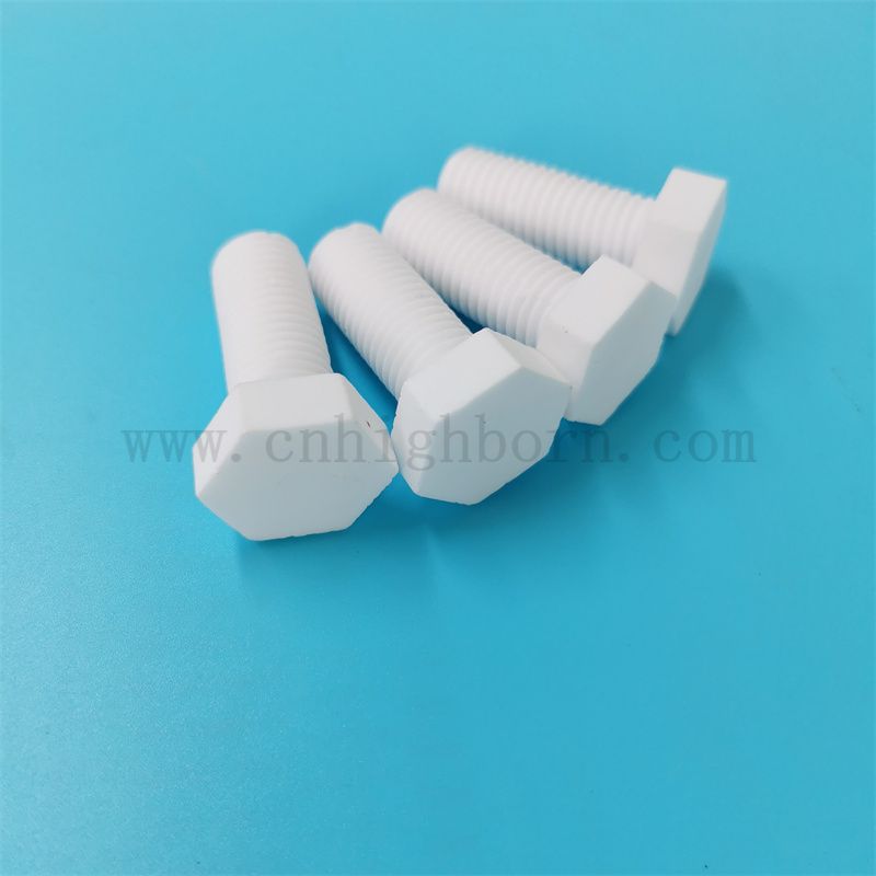 Индивидуальная 95% алюминная керамическая изоляционная гайка M10 Al2O3 винт