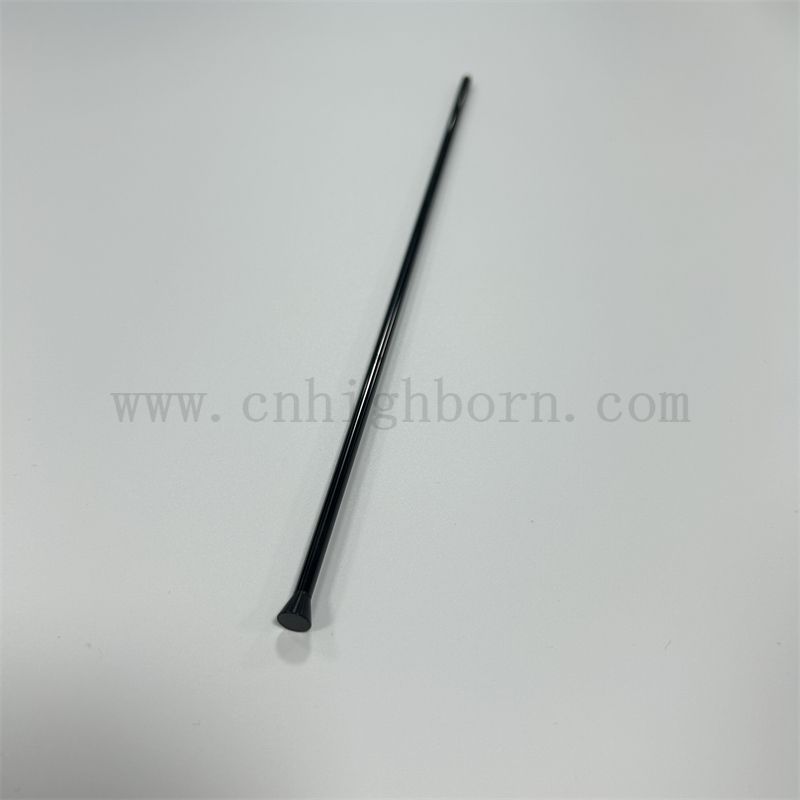 Пользовательский черный керамический стержень /стержень с оксидом циркония с высокой твердостью устойчив к коррозии