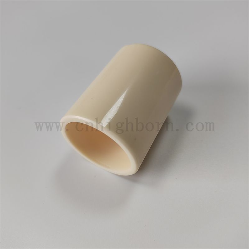 Высокая температурная полировка 99,5% глиноземной керамики Al2O3 Изоляторная трубка 