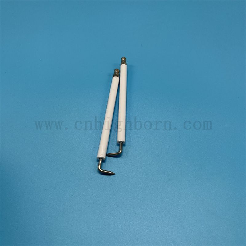 95 Электрод зажигания зажигания глинозема глазированный изолятор Al2O3 керамическая зажигание зажигания зажигания зажигания