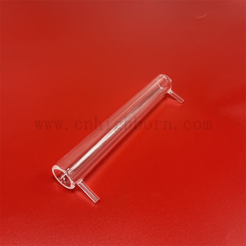 Теплостойкость настройка прозрачные два слоя, слитые кремнетические стеклянные трубки кварца