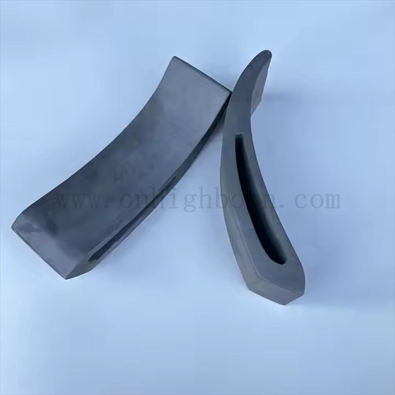 Рефрактерные SSIC Структурные детали кремниевые карбид керамическая изоляционная пластина