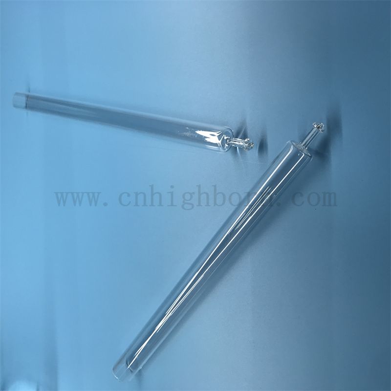 Теплостойкость индивидуальная прозрачная плавленая кремничная стеклянная трубка