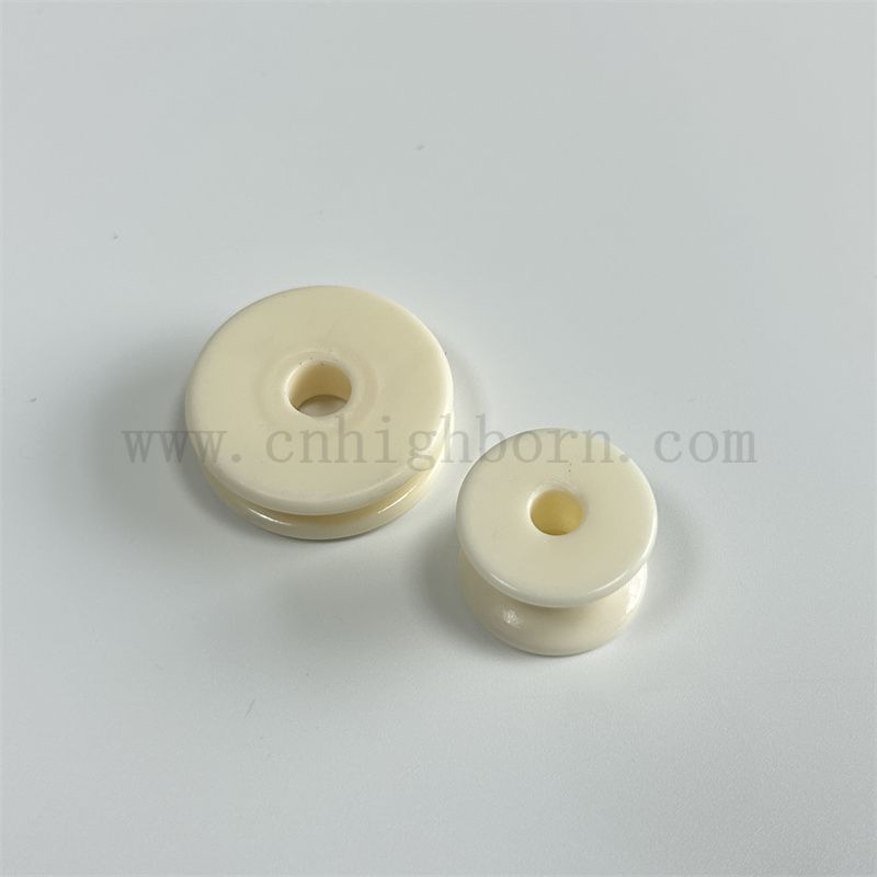 Износостойкий алюминий текстильный керамический эйлет al2o3 Керамическая пряжа проволочная нить направляющая ролик прядильный механизм