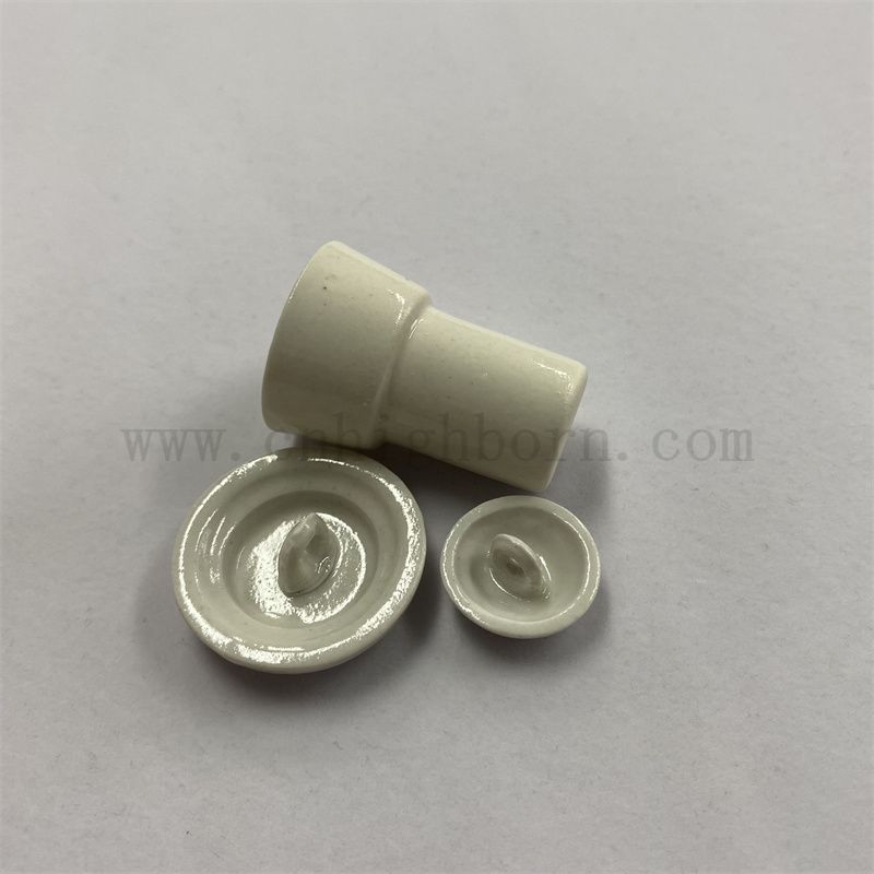 Al2O3 Фарфоровый двойной слой тиран для углеродного анализа глиноземной керамической горшок