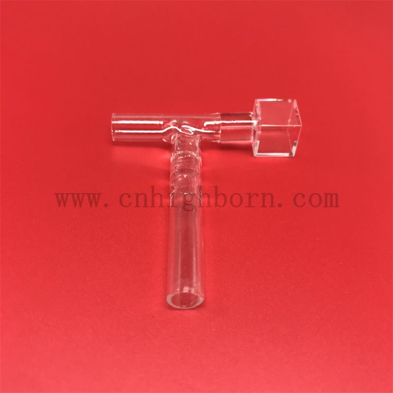 Кварцевая ячейка с высокой трансмиссией прозрачно