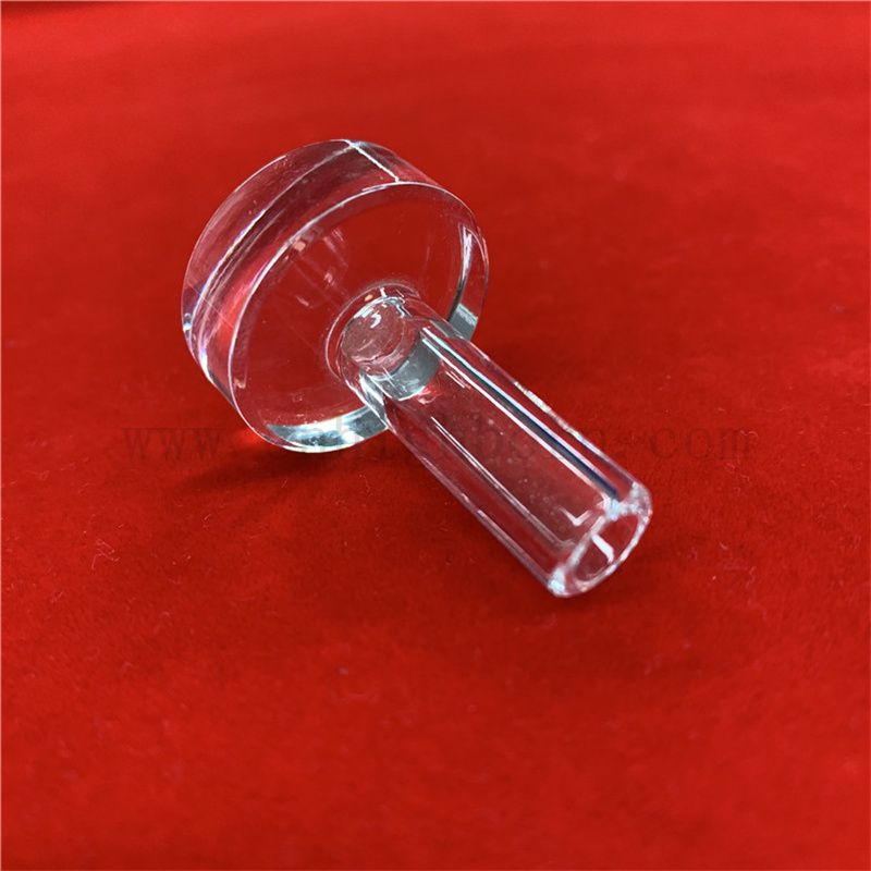 Индивидуальная T -форма с высокой чистотой сливной кремнепловной трубкой теплостойкие прозрачные кварцевые стеклянные трубы