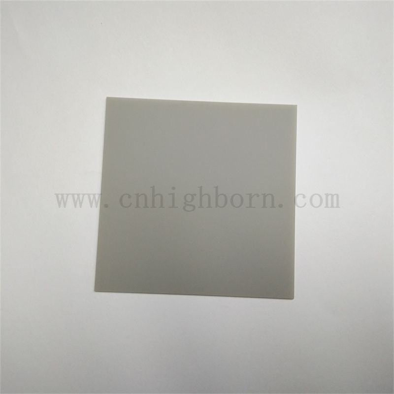 Индивидуальная термостойкая керамическая лист Aln Высокая теплопроводящая алюминиевая нитридная пластина