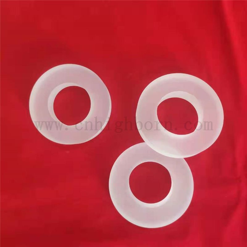 Резка фланца из кварцевого стекла