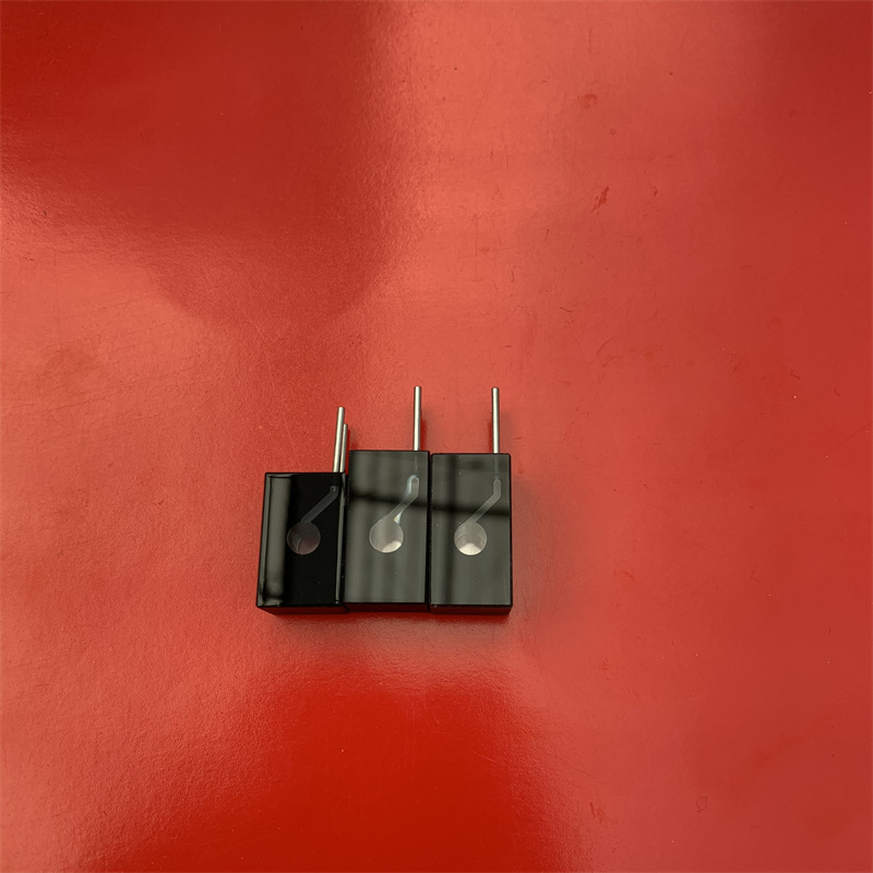 10 мм легкий путь 0,03 мл оптическая стеклянная ячейка Черная кварцевая кювета