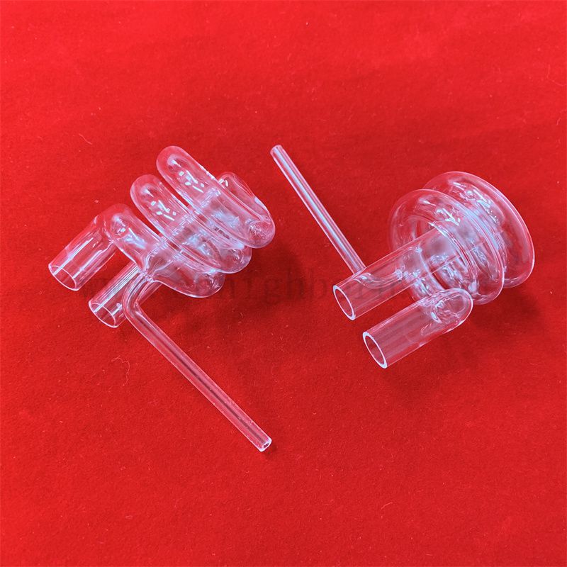 Теплостойкость индивидуальная прозрачная кусочка кремничной стеклянной трубку