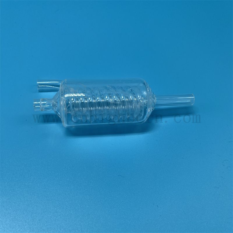 Настройка высокая температурная сопротивление прозрачная кварцевая стеклянная трубка прозрачная плавленое стекло из кремнезема