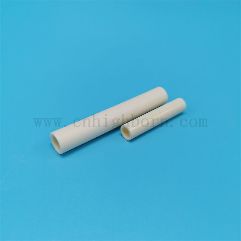 Полировка глинозем 95% 99% Al2O3 Текстильная керамическая трубка