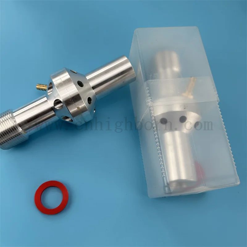 Керамическое сопло для пескоструйной обработки из карбида бора для двойной головки пескоструйного оборудования с воздухозаборником