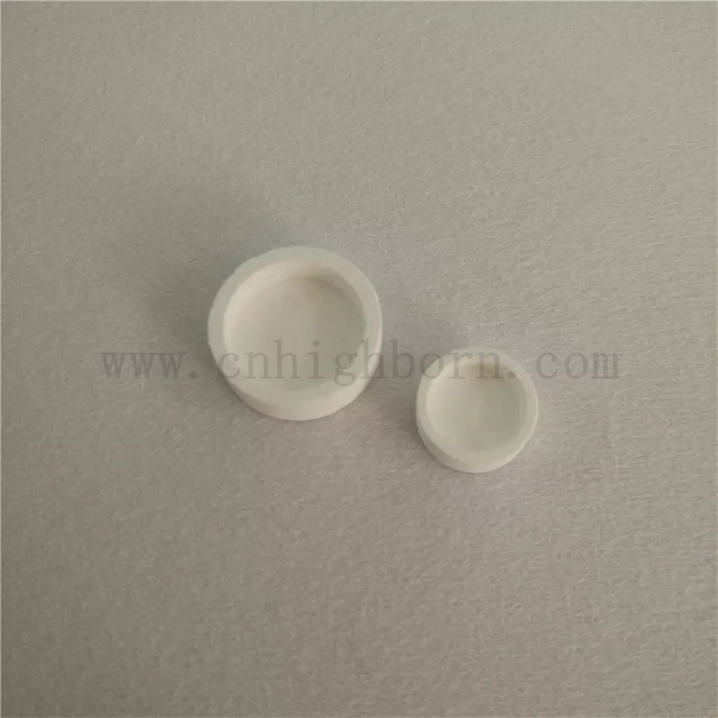 Промышленная 99% MGO Ceramic Crucible Magnem Magneme Magnemy Magneling Noble Metal Cupel