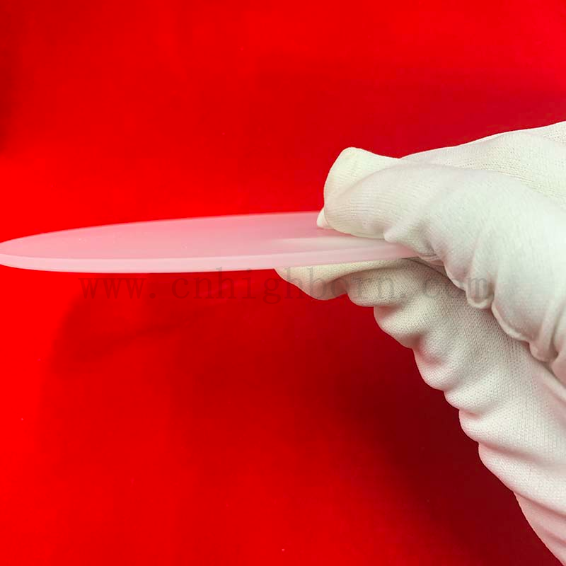 Стеклянная кварцевая пластина с плавленостью из слитого кремнезема