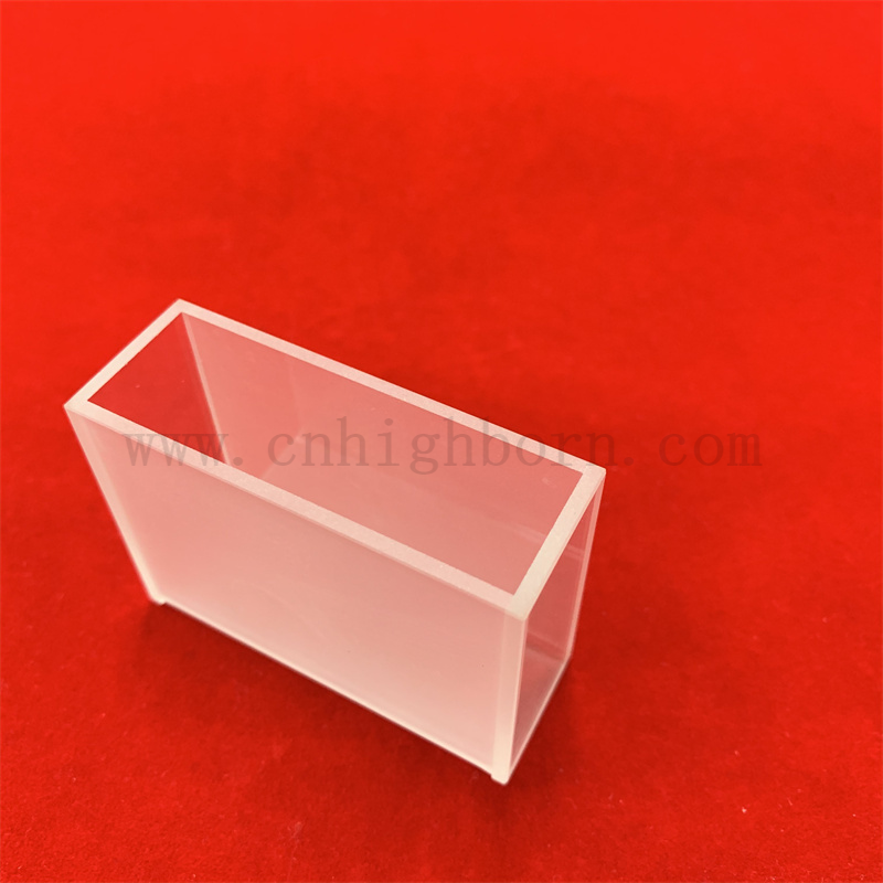 Лабораторная посуда большая ячейка 28,4 мл прозрачных стеклянных кювет