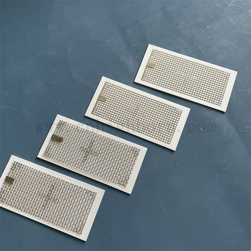 5 г/ч керамическая озоновая пластина с изгибом из нержавеющей стали для генератора озона в очистителях воздуха