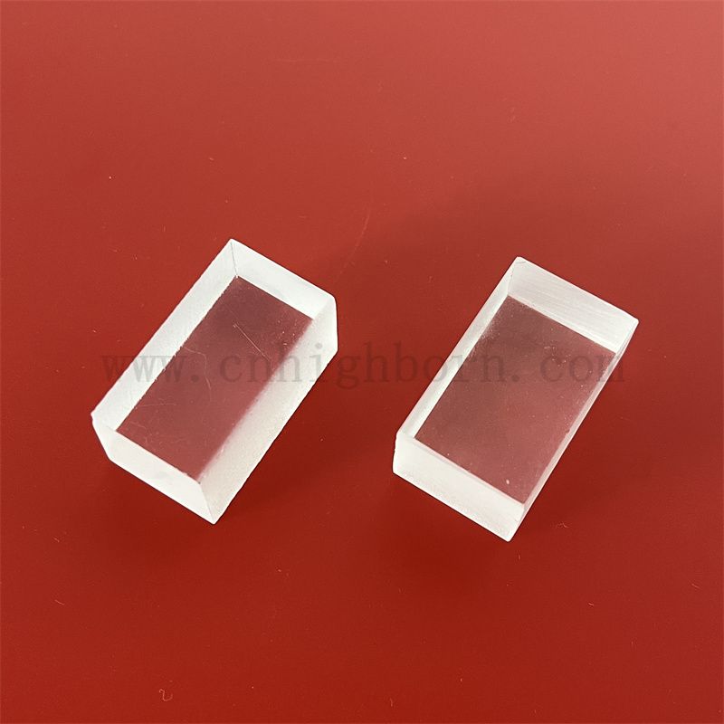 Пользовательские две стороны морозный прямоугольный кварцевый стеклянный стеклянный пластин