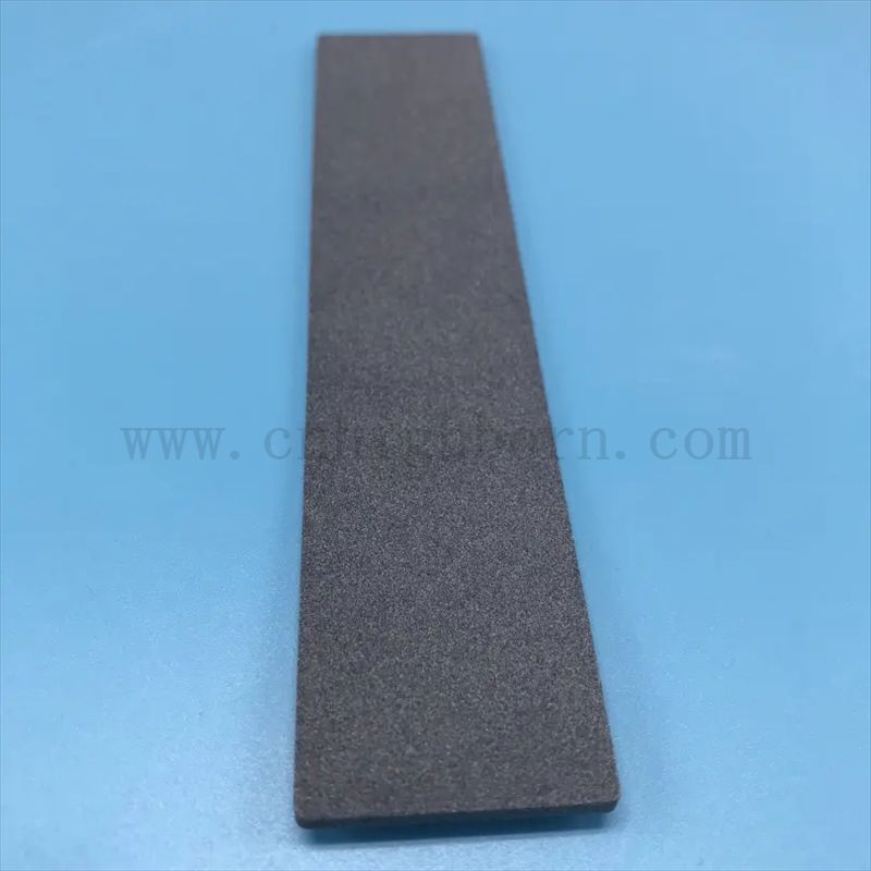 Индивидуальный пористый кремниевый карбид жидкий фильтрование полоска газа разделение отходов керамическое лист SIC SIC SIC Ceramic