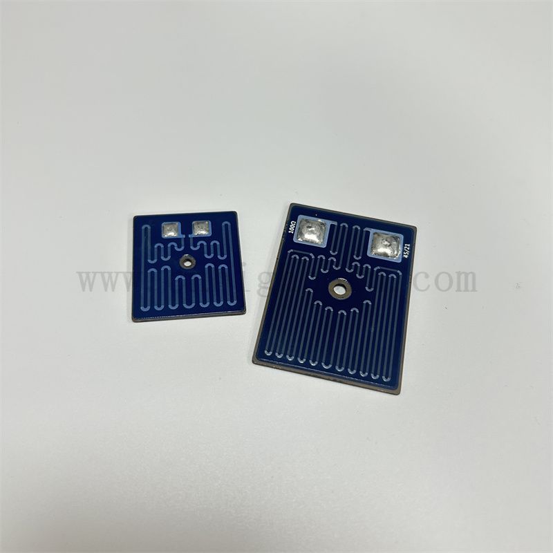 Высокая точность 96% глиноземной керамической подложки толстой пленки гибридной интегрированной платы